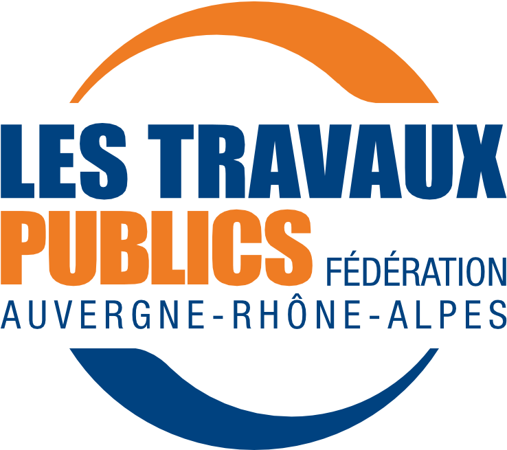 Logo de la fédération des travaux publics d'Auvergne Rhone-Alpes