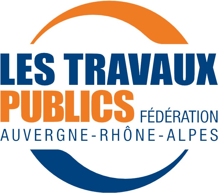 Logo de la fédération des travaux publics d'Auvergne Rhone-Alpes